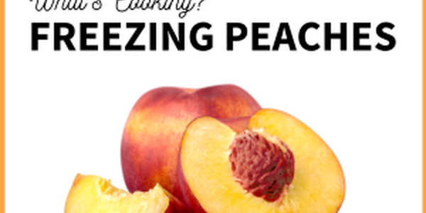 freezing peaches